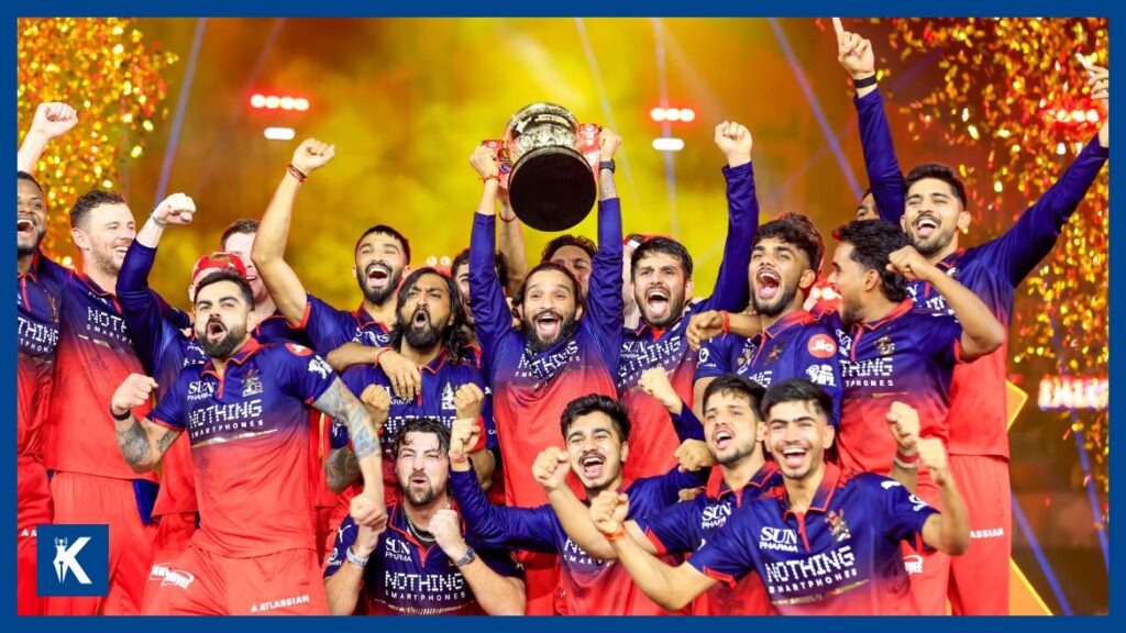 गुजरात टाइटन्सलाई ५ विकेटले हराउँदै रोयल च्यालेन्जर्स बैंगलुरुले जित्यो आइपिएलको उपाधि