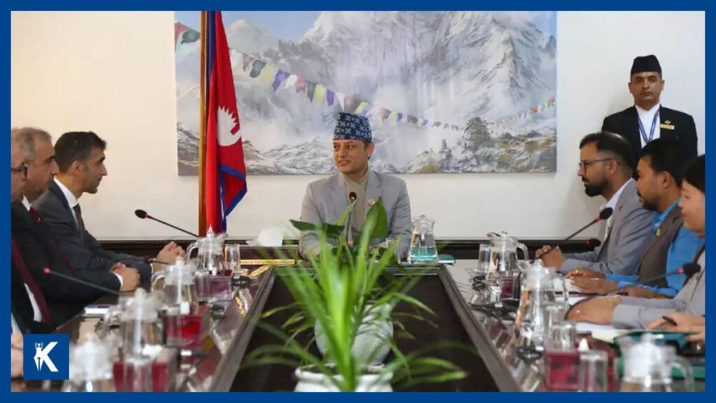 सभामुख अर्याल र यूएईका विदेश व्यापारमन्त्री अल जेयोउदीबीच भेटवार्ता, द्विपक्षीय हितमा छलफल
