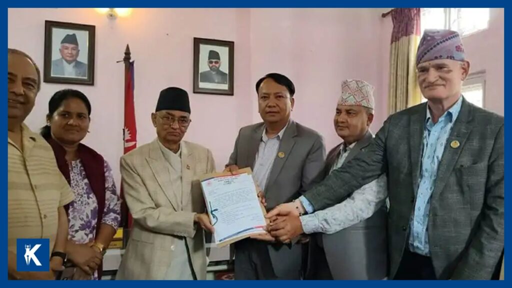 ६३ सांसदको समर्थनसहित किरण थापामगरद्वारा बागमतीको मुख्यमन्त्रीमा दाबी पेस