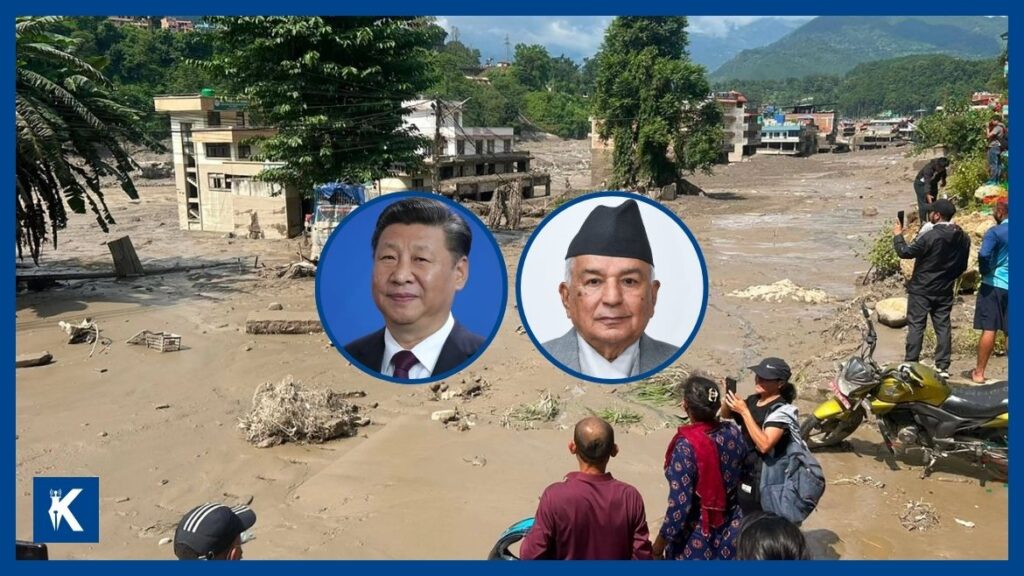 बाढीबाट भएको क्षतिप्रति चिनियाँ राष्ट्रपति सीद्वारा दुःख व्यक्त, राष्ट्रपति पौडेललाई पठाए समवेदना सन्देश