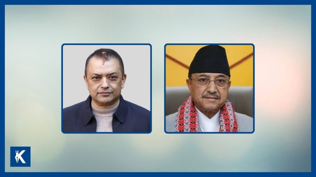 कांग्रेस सभापति गगन थापासँग पूर्णबहादुर खड्काद्वारा पार्टी एकताका लागि विशेष आग्रह
