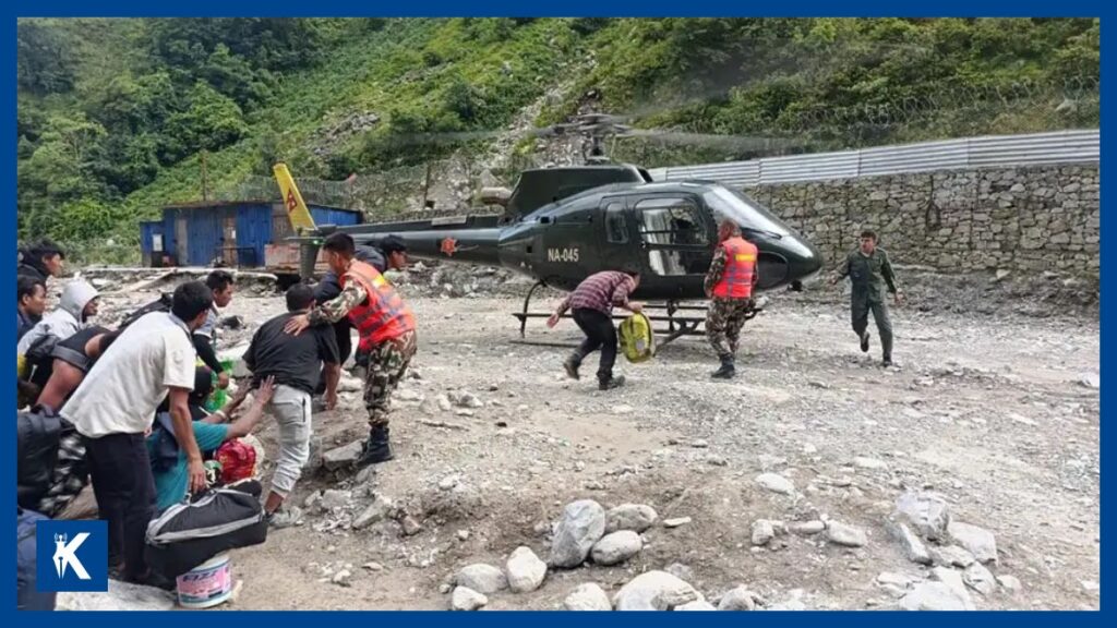 रसुवा बाढी: अप्पर त्रिशुलीको टनेलबाट ३५० जनाको उद्धार, १०० भन्दा बढी अझै फसेका