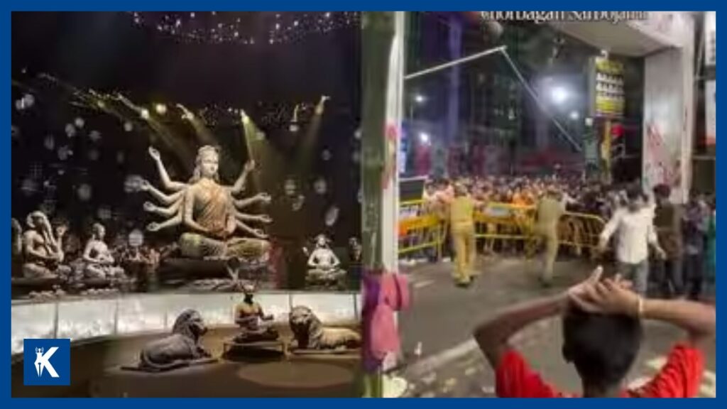 कोलकाताको दुर्गा पूजा पण्डालमा भागदौड : दुई बालबालिकासहित १९ जनाको मृत्यु